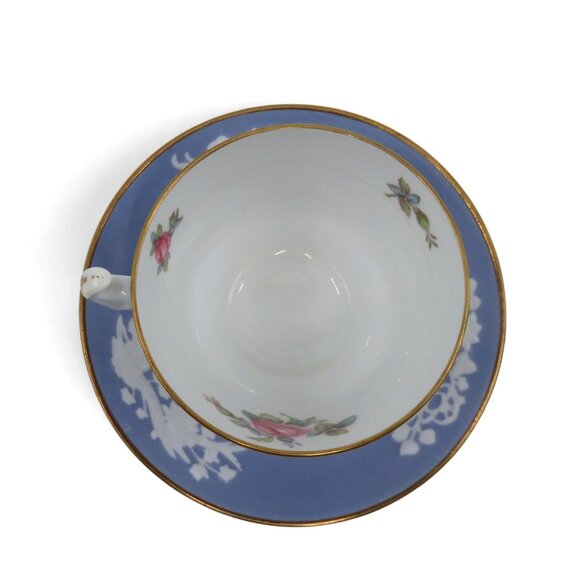 SPODE COPELANDS Maritime Rose Tea Cup And Saucer Set England Vintage - Picture 4 of 11